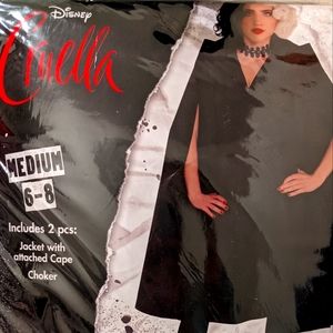 Cruella DeVille Costume 2021 WITH WIG